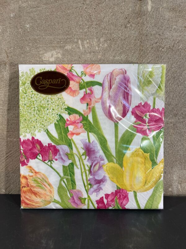 Servetten spring flower show