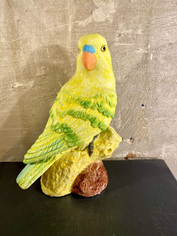 Papegaai decoratie geel
