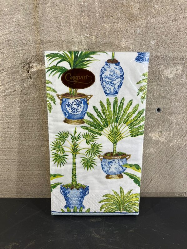 Servetten potted palm