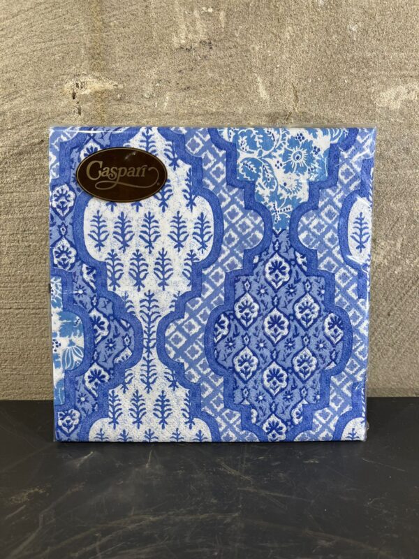 Servetten provencale cotton blue
