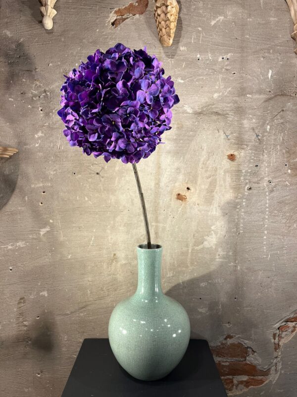 Zijden hortensia Paars