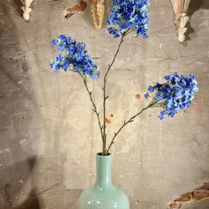 Zijden hortensia blauw