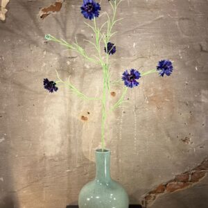 Zijden Korenbloem donker paars