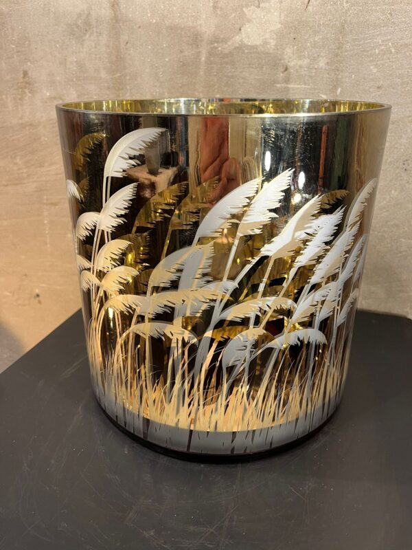 Windlicht Pampas Grass