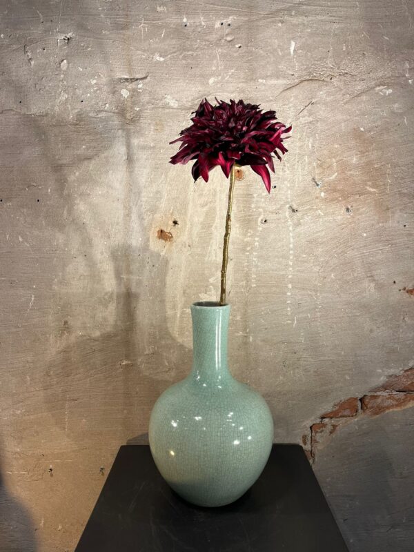 Zijden Dahlia steel Bordeaux