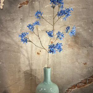 Zijden campanula tak blauw