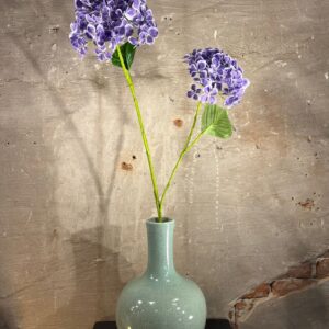 Zijden hortensia tak blauw