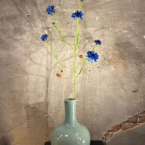 Zijden korenbloem donker blauw