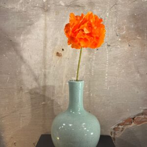 Zijden papaver oranje