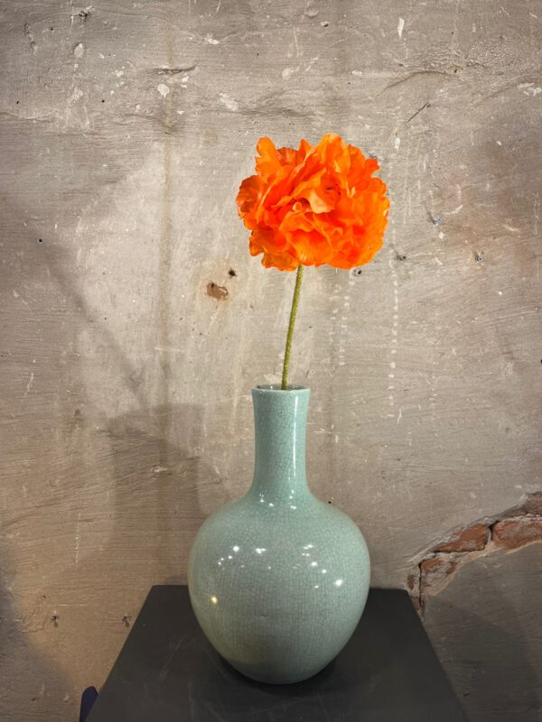 Zijden papaver oranje
