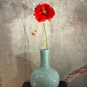 Zijden papaver rood