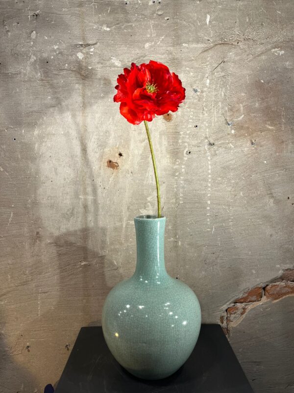 Zijden papaver rood