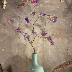 Hortensia Acryl bloem paars