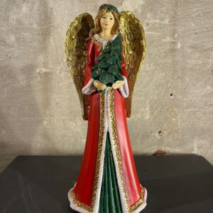 Kerstengel met gouden vleugels