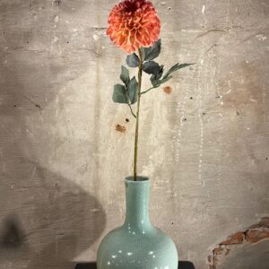 Zijden dahlia tak blush roze