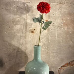 Zijden dahlia tak rood