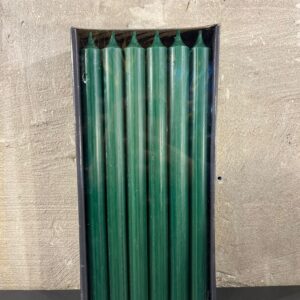 Diner kaarsen Dark Green