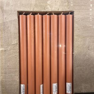 Diner kaarsen kleur blush bruin