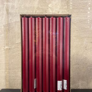 Diner kaarsen kleur bordeaux rood
