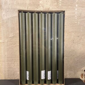 Diner kaarsen kleur groen