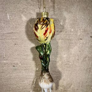 Kerstornament Tulp geel