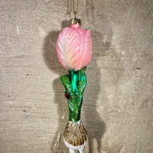 Kerstornament Tulp roze