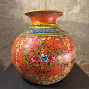 Houten melkpotten Terra