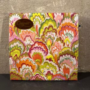 Servetten marbled ceramica raspberry