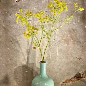 Zijden Dille tak Geel