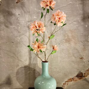 Zijden Rhododendron tak Perzik