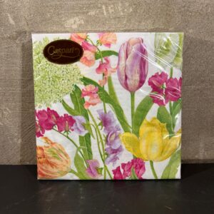 Servetten Spring flowers show