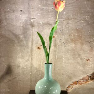 Zijden Pioen tulp roze geel