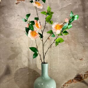 Zijden camellia tak perzik