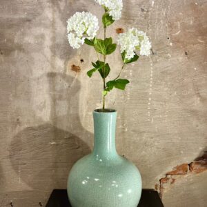 Zijden sneeuwbal tak Wit