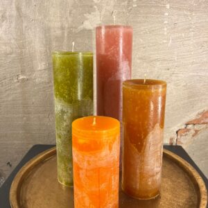 Lotus krulkaars Terra olive mix