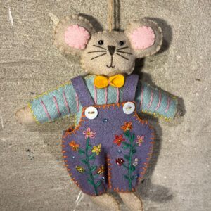 Paashanger muis tuinpak paars