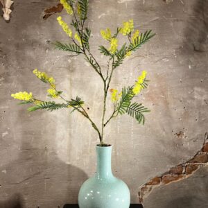 Zijden mimosa tak geel