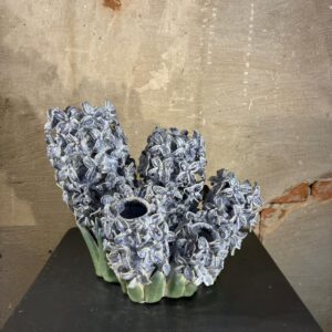 Hyacinten vaas blauw