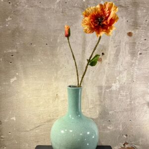 Zijden klaproos oranje