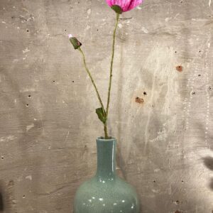 Zijden klaproos roze