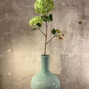 Zijden sneeuwbal tak groen