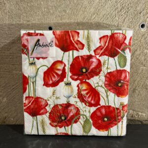 Servetten Poppy
