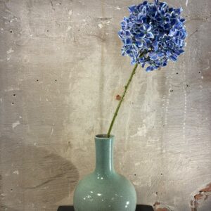 Zijden hortensia bol blauw