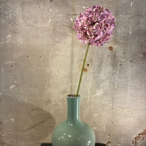 Zijden hortensia bol roze