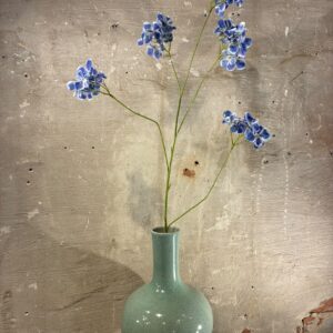 Zijden hortensia tak blauw