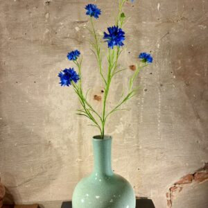 Zijden korenbloem blauw