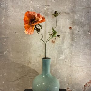 Zijden papaver oranje