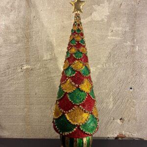 Resin kerstboom classic scallop