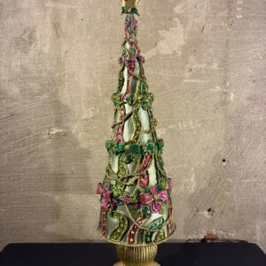 Resin kerstboom elegant garland