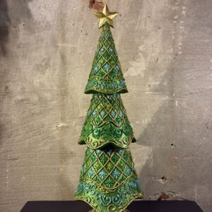 Resin kerstboom royal emerald